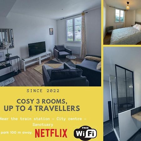 T2 Bis Cosy Proche Gare Apartment Lourdes Luaran gambar